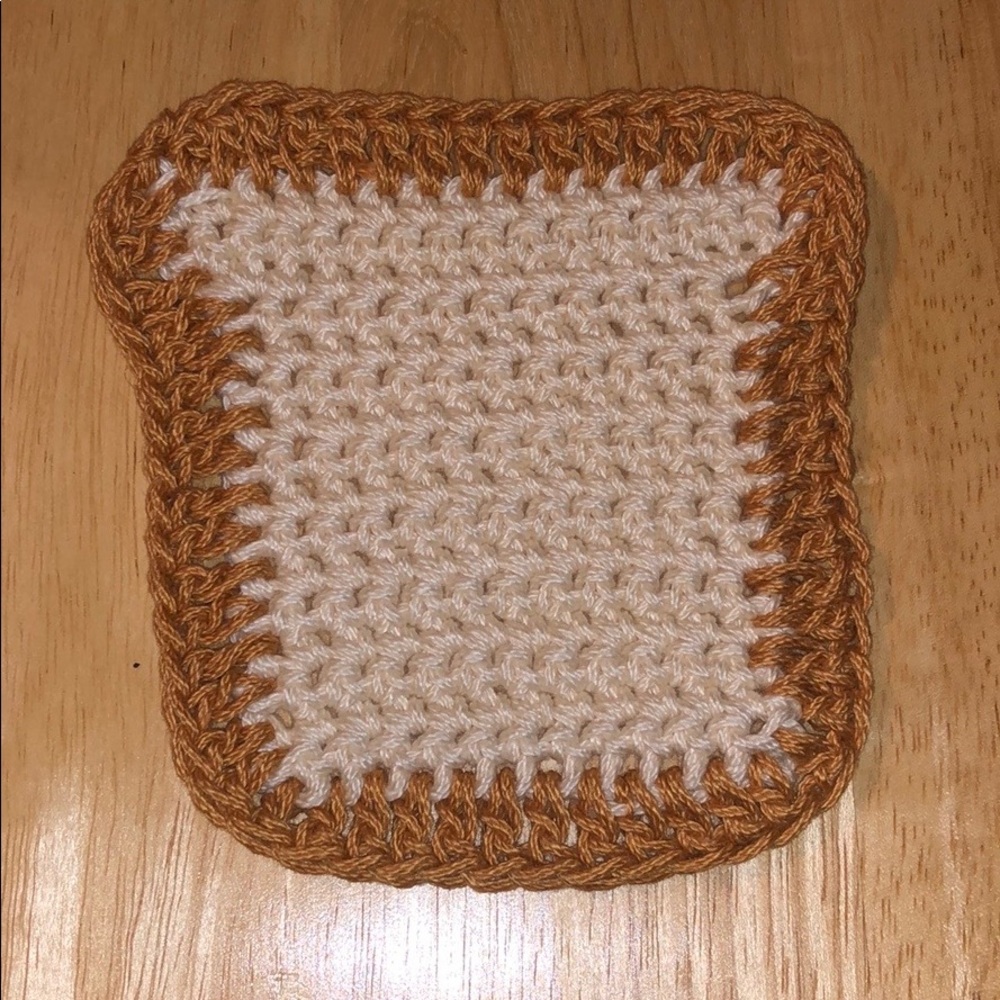 NEW Crochet Toast Coasters (2 Pack) - Picture 8 of 8